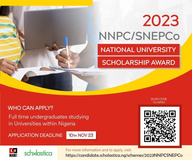 2023 NNPC/SNEPCo scholarships